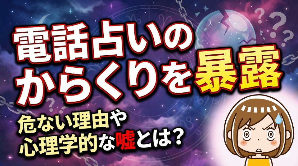 電話占いのからくりを暴露